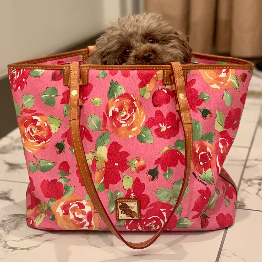 Dooney & Burke Rose Garden Shopper Tote